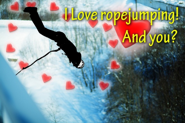 Love is... (день святого валентина, рапт, конкурс, любовь, прыжки с веревкой, rapt)