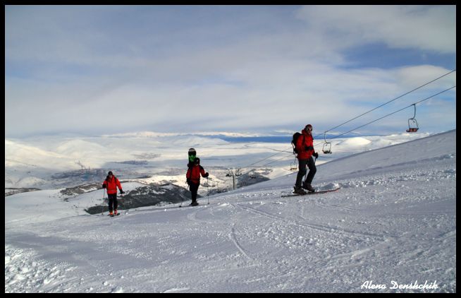 Skialp и snowboarding тур по Армении и Грузии 2011. Первое знакомство с Арменией. Цахкадзор. (Бэккантри/Фрирайд)