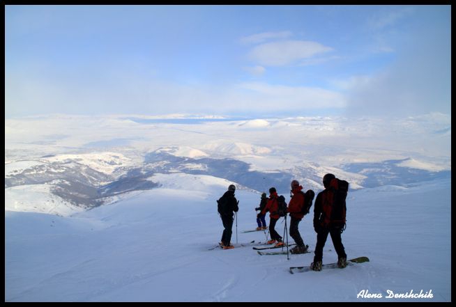 Skialp и snowboarding тур по Армении и Грузии 2011. Первое знакомство с Арменией. Цахкадзор. (Бэккантри/Фрирайд)