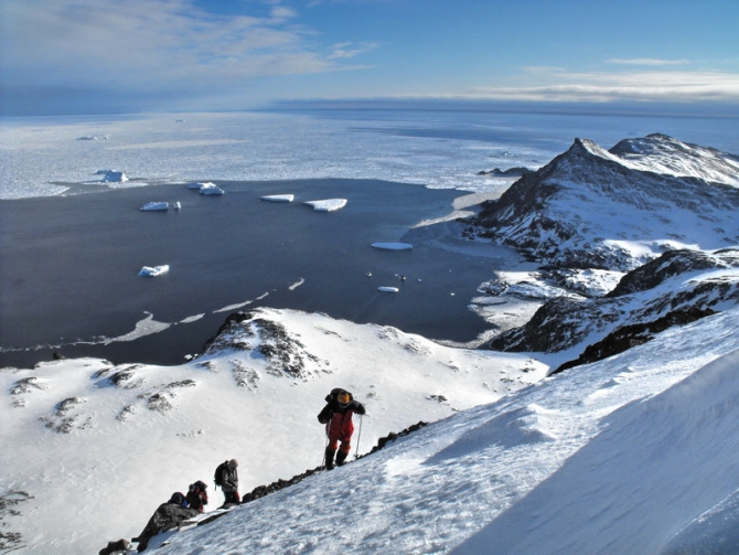О двух лыжных походах по восточной Гренландии весной 2009 и 2010 гг (Путешествия, гренландия, лыжный поход, восточное побережье, горные районы, ледники, фиорды)