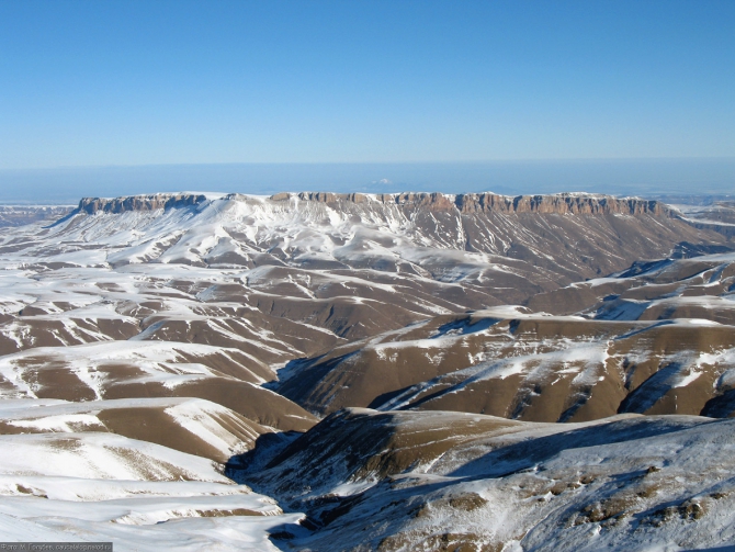 Кавказ - январь 2007. Фотоальбом (Горный туризм, горы, приэльбрусье, эльбрус, зима, снег, скалы)