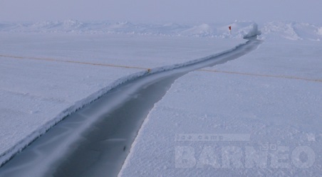 Северный полюс. Ледовая база "БАРНЕО". (арктика)