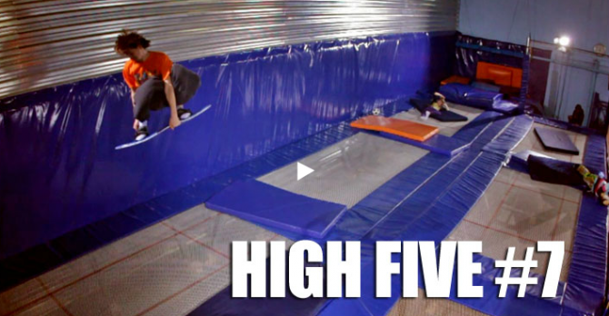 Обучающее сноуборд видео: HIGH FIVE #7 (Горные лыжи/Сноуборд)