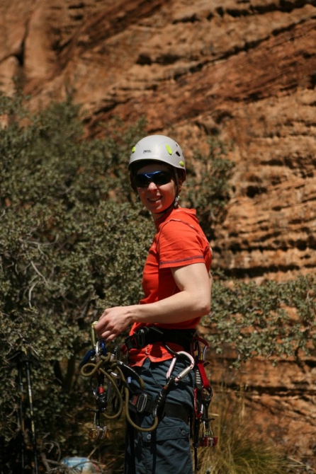 Zion Women. Особенности зайоновской страховки (Альпинизм, zion women climbing fest)