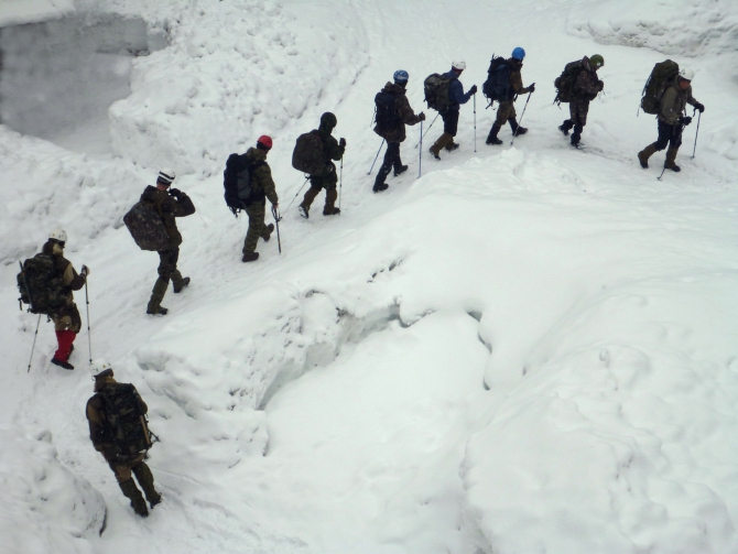 В Северной Осетии завершаются сборы по горной подготовке погрануправления ФСБ России (Альпинизм, фар, ски-альпинизм, цей, школа инструкторов)