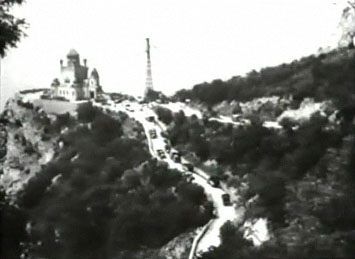 Черно-белый Крым, июнь 1942. (байдарские ворота, церковь над форосом)