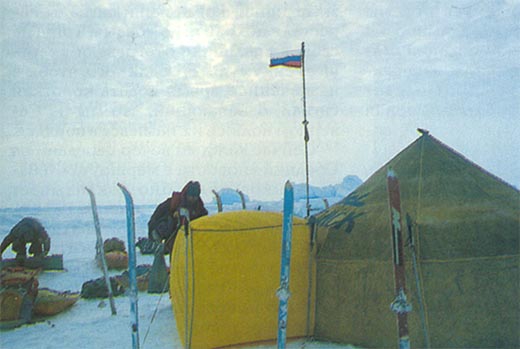 Северный полюс 18 лет назад (Путешествия, лыжи, полярная экспедиция)
