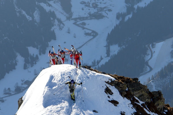 Pierra Menta 2007: "дуэль" французов и итальянцев... (Ски-тур, соревнования, ски-альпинизм, франция, ски-тур)