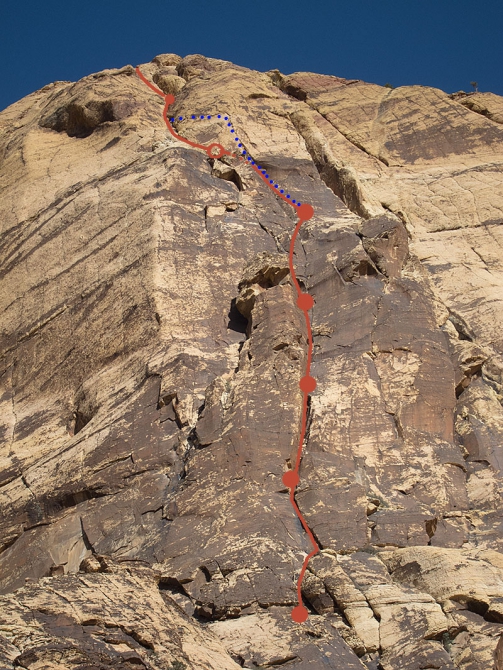 Как мы ходили маршрут Rainbow Buttress на Eagle Wall (Альпинизм, red rock)