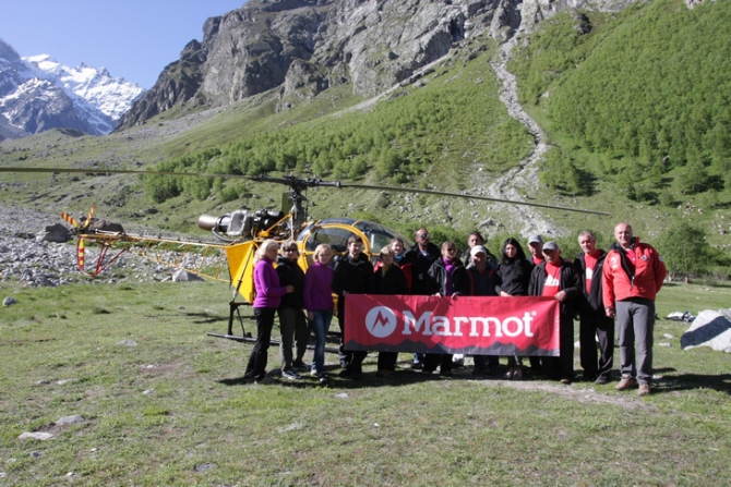 Marmot оденет Безенги (Альпинизм, сотрудничество, одежда, снаряжение, экипировка)