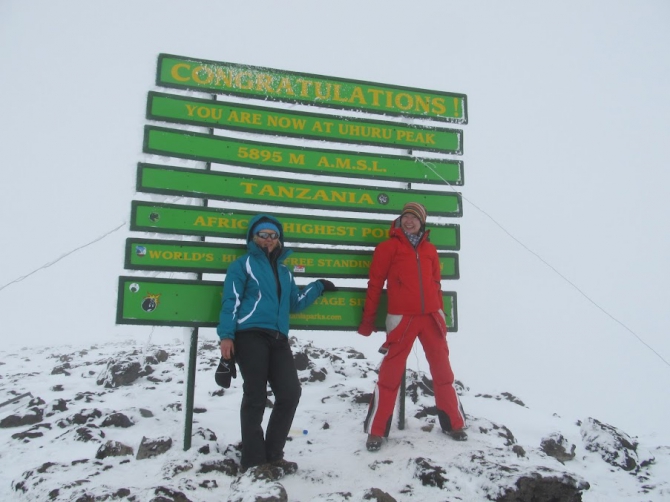 Сказ про то, как 4 девчонки на Килиманджаро ходили (Альпинизм, африка)
