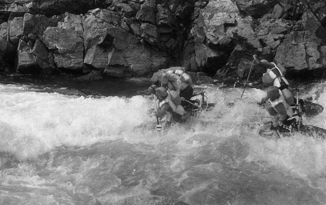 Кадар, первопрохождение реки Талаи. 1988 год. (Горный туризм, кадар река талаи первопрохождение)