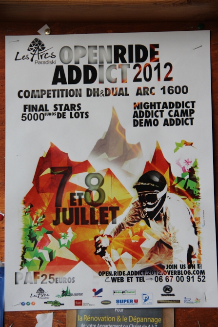 "Open Ride Addict 2012" Франция, Лез Арк (Вело)