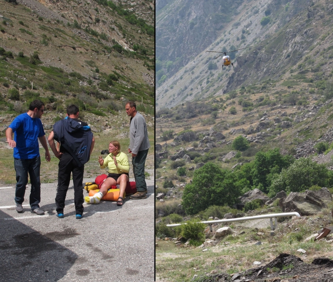 Спасательный вертолет на Кавказе: ИТОГИ (Альпинизм, безенги, эльбрус)