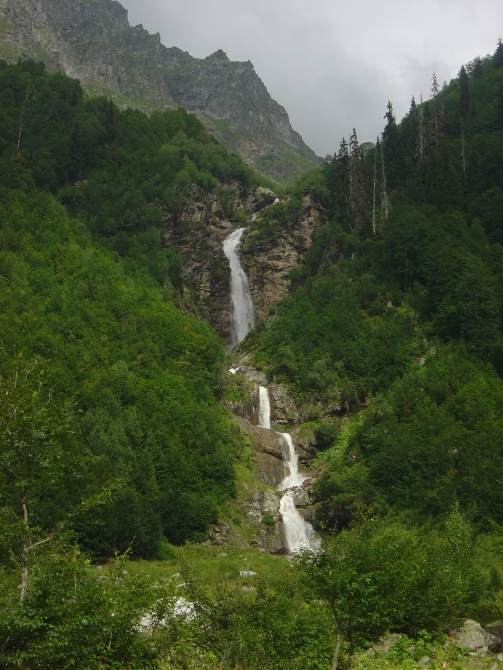 В долину Накры и на перевал Басса в августе 2012 (Альпинизм)