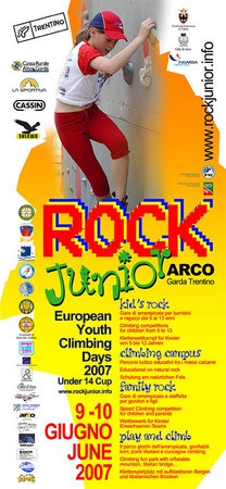 Rock Junior 2007: Арко готовится к детскому нашествию... (Скалолазание, детский фестиваль, италия)