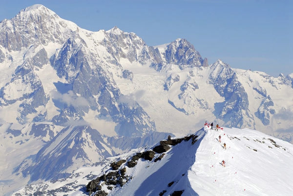 XIII Tour du Rutor:  ски-альпинистская гонка (Ски-тур, ски-тур, италия, ски-альпинизм, соревнования)