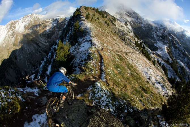 Pila-даунхильный рай Valle d’Aosta для всех (Вело, малахов, аоста, пила)
