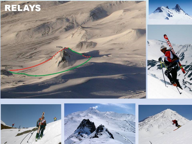 Ски-альпинизм и скайраннинг Камчатка 2013. (ski-mountaineering, skyrunning)