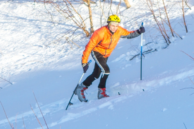 На Камчатке стартовал сезон соревнований по ски-альпинизму. (ски-тур, ski-mountaineering)