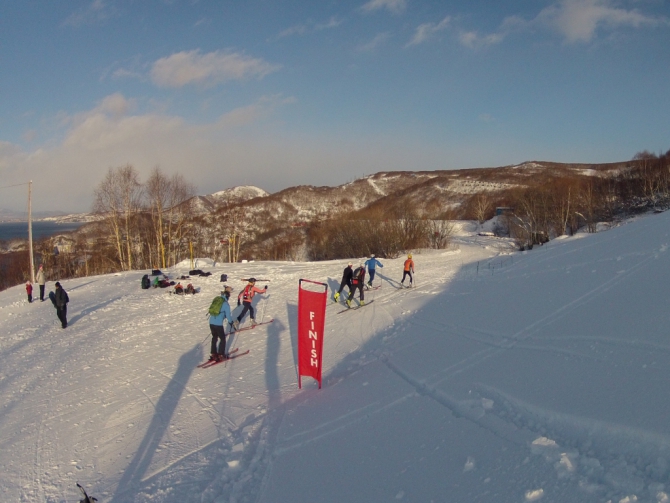 На Камчатке стартовал сезон соревнований по ски-альпинизму. (ски-тур, ski-mountaineering)