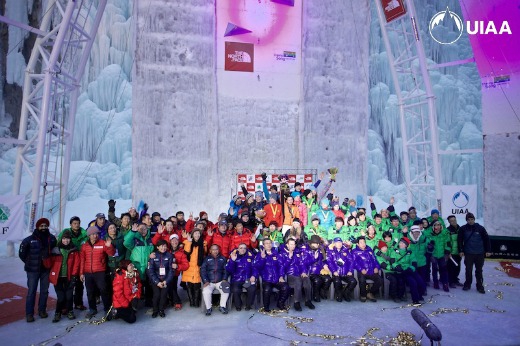Из Кореи в Швейцарию (Ледолазание/drytoolling, uiaa ice climbing world tour 2013, uiaa, лед, ледолазание, южная корея, россия, швейцария)