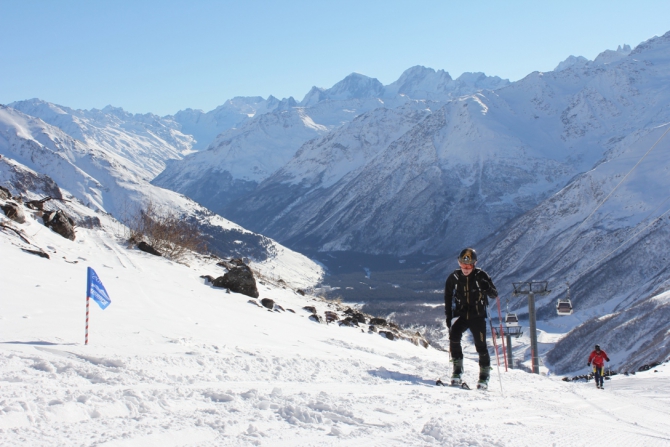 Ски-альпинизм на Эльбрусе. Как это было... (Ски-тур, кубок россии по ски-альпинизму, терскол)