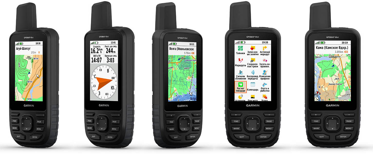 Новый Garmin GPSMAP 66st. Первые впечатления